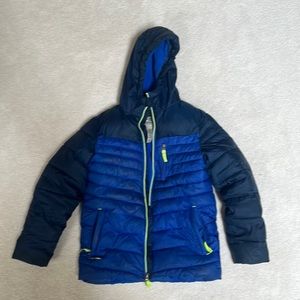 M/M (8-10) Navy Blue Champion Snow Jacket